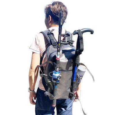 China Multifunctional Purpose Bag Sea Fishing Rod Backpack TPU Fishing Tackle Bag Waterproof Computer Bag for sale