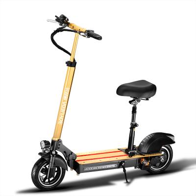 China 2021 Boyueda Unisex Beast Electric Scooter 500 Watt Single Motors Upgraded Version Standing Adult Foldable Electric Scooter With Seat for sale