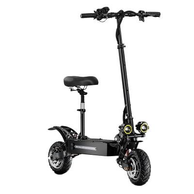 China BOYUEDA C6 Unisex Electric Scooter Adult 60V 18AH Battery 5600W Dual Motors 11 Inch High Speed ​​Offroad Foldable for sale