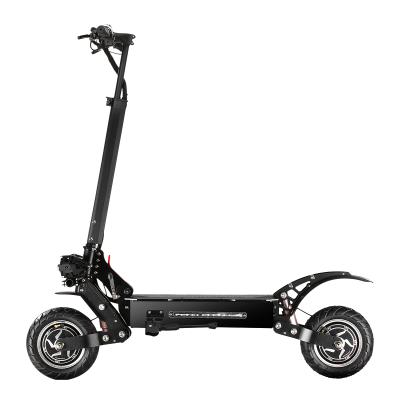 China Boyueda 2021 Hot Sale 60v 28ah Lithium Battery Unisex Long Term Folding Hydraulic Off Road Electric Scooter 5600 Watt for sale