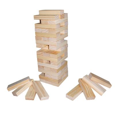 China Construction Toy giant wooden building blocks classic tumbling timber for sale