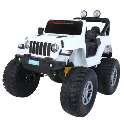 China Ride On Toy 12v Plastic Two Seats Electric Four Wheel Ride On Car With Remote For Kids To Drive for sale