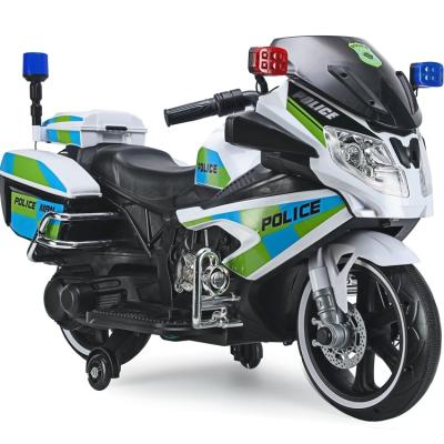 China Ride On Toy Cheap Price Kids Ride On Car Police Electric Bike 12V Kids Motorcycle Children Mini Car for sale