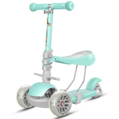 China Kids Balance Scooter China Latest Safety Customizable Outdoor Toy 3 Wheel Scooter 3 Ways China Kids Cheap Training Scooter for sale