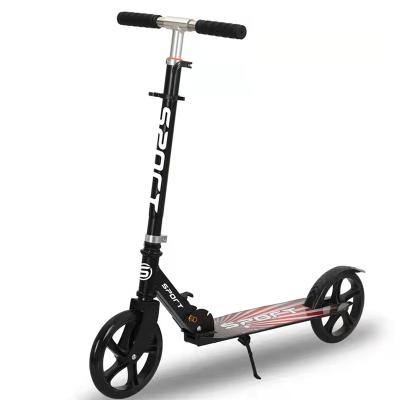 China Youth Hot Sale Steel Quality Big Size Kids Scooter For Ages 7+ 200mm PU Wheels Adult Kick Scooter for sale