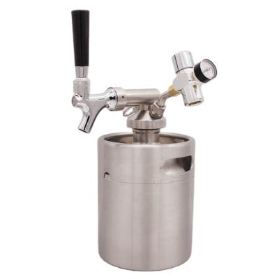 China High quality portable ss304 food grade bar, home, party use 2L/3.6L/5L/8L/10L mini beer keg beverage dispenser for sale