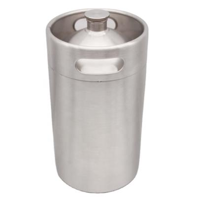 China Drink Shaker Tabletop Logo/Color Customize Portable Draft Beer Keg Barrel Home Bar Restaurant 2L/3.6L/5L/8L/10L Mini Keg for sale