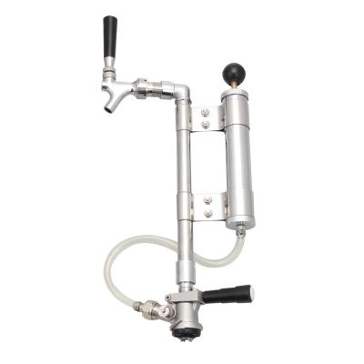 China Good Quality and Reusable Draft Beer Picnic Pump with Lever Handle Barrel Party Pump Tap Heavy Duty Draft Beer Instant Feed Pump for sale