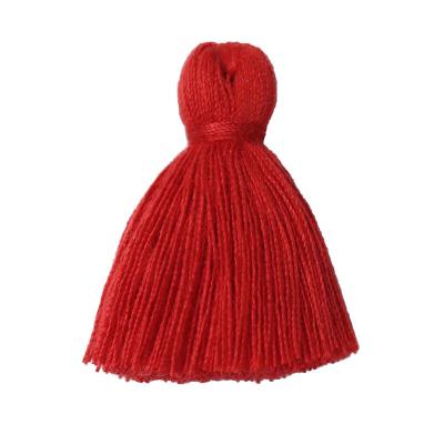 China Clothing Accessories Small fat4.5cmPolyester Cotton Tassel AccessoriesspTassel Multicolor Optional Tassel Easy Headless Textile for sale