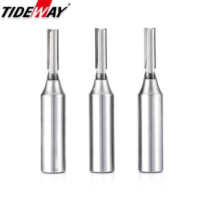 China Steel+diamond blade Factory supplied Straight Shank PCD Mortising Bit Diamond Straight Bit for woodworking for sale