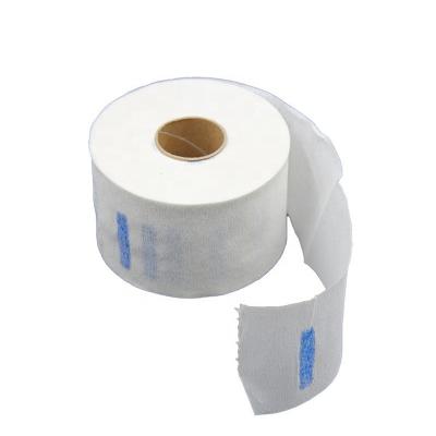 China GlamorDove Barber Hairdressing Tools Neck Paper Extensile Disposable White Roll for sale