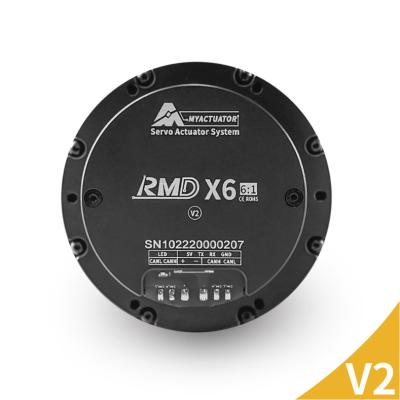 China RMD-X6 V2 Gear Ratio Waterproof 1:6, MyActuator, Micro Servo Motor, Brushless DC Trigger, Sensitive and Lightweight in 335g for sale