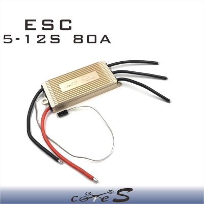 China Cores ESC 80A v2.0 Bi-Directional Brushless Marine Electronic ESC 80A for sale