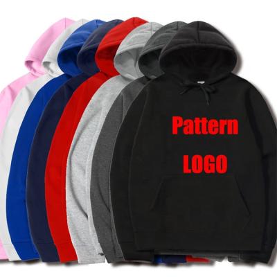 China Custom Anti-wrinkle OEM Printing Logo Hoodies Men Unisex Fashion Pullover Hoodies Sweatshirt for sale