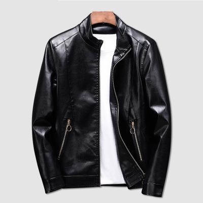 China Wholesale QUICK DRY Classic Style Mens Clothes PU Leather Motorcycle Jacket for sale