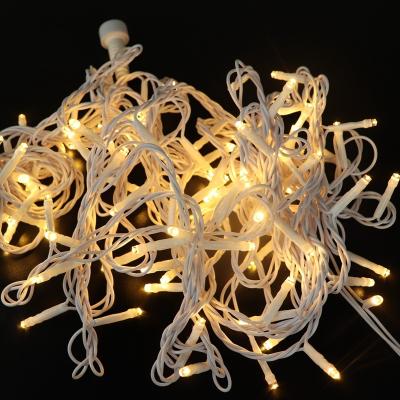 China Chirstmas Super Bright Copper Wire LED Party Lights Outdoor Christmas Party Street Decoration Fairy String Lights for sale