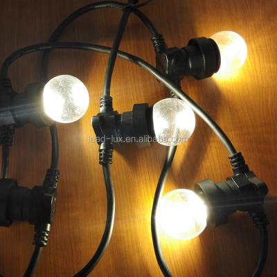 China Indoor UK Plug 240V 50M B22 Lamp Holders String Festoon Light Exterior for sale