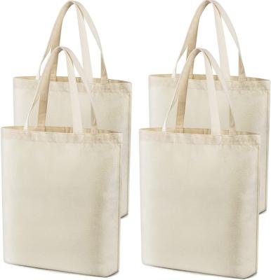 China Eco-Friendly Reusable Custom Reusable Grocery Canvas Universal Blank DIY Project Price Tote Cotton Bag for sale