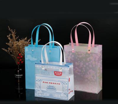 China Bridesmaid wedding apparel packaging portable eco pp frosted disposable plastic bag factory direct sales for sale