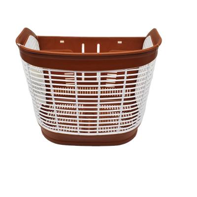 China General ABS basket bicycle basket city bicycle basket high quality plastic electric bicycle plastic basket for sale