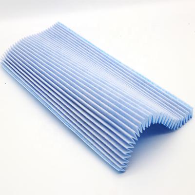 China Hotel Replacement Pleated Air Purifier Filter Compatible with DAIKIN ACK75K-P, ACK75 L-T Air Purifiers for sale