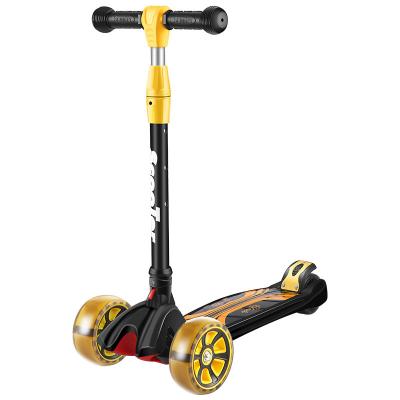 China New Arrival 3 Height Adjustable Handlebar Thickness Led PU Wheels Kids Safety High Quality Scooters for sale