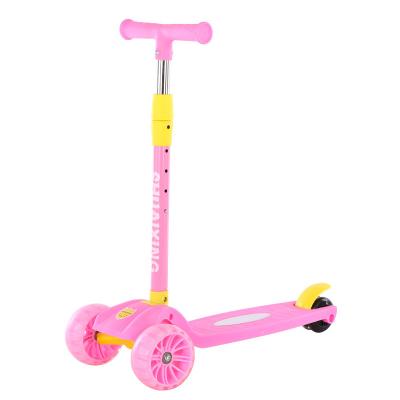 China Handlebar Adjustable Height Foldable And Luminescent Children's Scooter Kick Scooter For Kids Kids Toys for sale