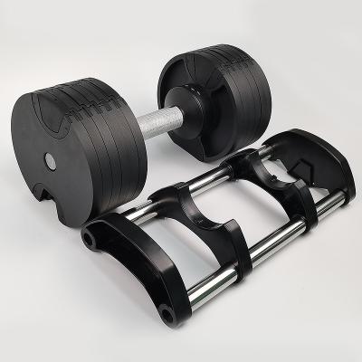 China Durable Dumbell Set 32kg Standard Cheap Gym Equipment Adjustable Cast Dumbbells for sale