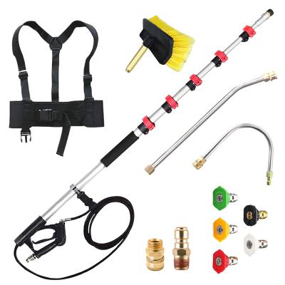 China New China-chic 18ft Telescopic Spray Wand With Belt For 4000 PSI Power Pressure Joint Extension Wand for sale