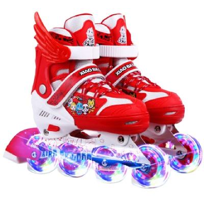 China PP Snap Roller Skates Speed ​​Quad 4 Wheels Adjustable In Height For Kids for sale