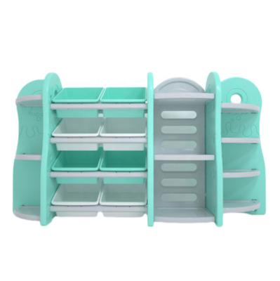 China Shelf Children Play Cabinet Furniture Baby Room Toy Shelf and Shelf Sets Children's Toy Storage Plastic Rack for sale