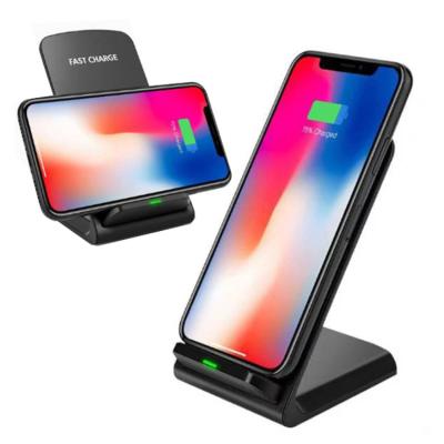 China Mobile Phone/For iphone 2021 Wholesale Cell Phones Wireless Charger 2 in 1 Fast Qi Wireless Charging Stand 10W Adapter for iphone 12 Charger for sale