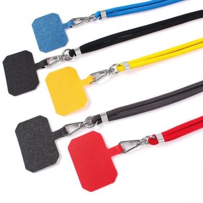 China Convenient Success Adjustable Cross - Body Nylon Neck Strap Mobile Cell Phone Lanyard Straps for sale