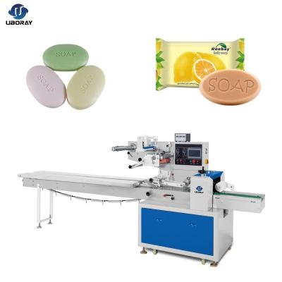 China High Productivity Food Small Mini Mini Automatic Horizontal Pouch Handmade Soap Packaging Machine for sale