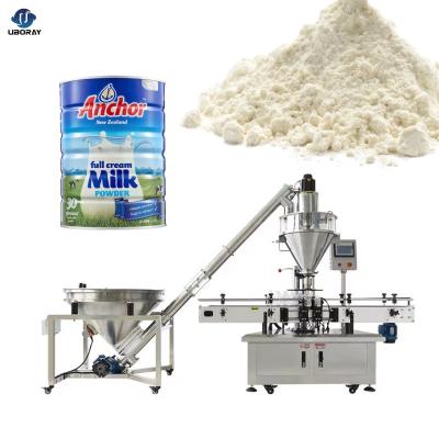 China Fast Semi Automatic Manual Food Delivery Jar Whey Protein Powder Fine Filling Machine for sale