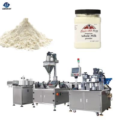 China Automatic Food Chili Pepper Powder Spice Bottle Packing Filling Machine for sale