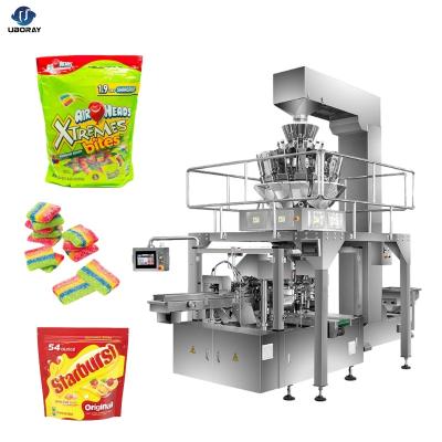 China Premade Rotary Solid Bag Food Pellet Automatic Doypack Pouch Packing Machine for sale