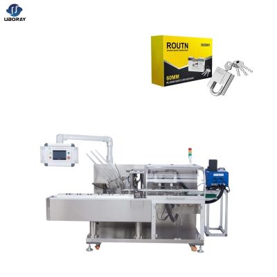 China Automatic Food Box Packaging Machine Wall Plug Packing Machine Loader Carton Packaging Machine for sale