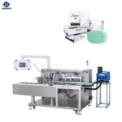 China High Speed ​​Automatic Soap Packing Machine Soap Carton Bath Packing Machine Box Food Soap Cartoning Machine for sale