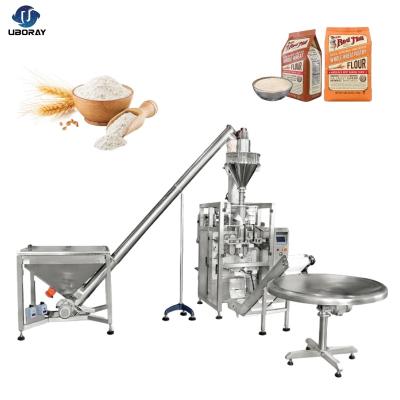 China Automatic Food Flour Packaging Machine 1kg Cassava Maize Wheat Flour Powder Packing Machine for sale