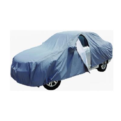 China High Quality UV Protection Car Full Cover MD-CV1907 UV NC; ZHE Silver PVC+250G Cotton OEM for sale