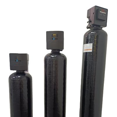 China 5L Ion Exchange Resin Automatic Valve Control Water Softening System Hotel Customized Frp Softeners for sale