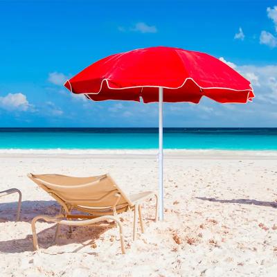 China Outdoor Beach Chair Base Sun Umbrella Parasol Playa Guarda Sol Para Umbrella CLASSIC de plaj for sale