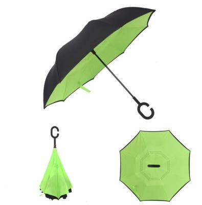 China Country Umbrella Wholesale In Stock Reverse Umbrella Cars Reverse Open Umbrella Printing Custom Metal Customized Main Holder Model Rubber for sale