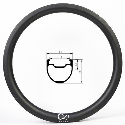 China Road Bikes BMX 20inch Carbon Bike 406 30mm Depth 30mm Width Tubeless Disc BMX Racing Wheel Handlebike SY406-30-30T for sale