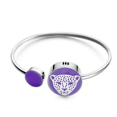 China Trendy Women Stainless Steel Style Essential Oil Diffuser Bracelet From China Manufacturer for sale