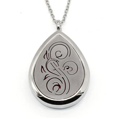 China Vintage Maker Direct Aromatherapy Stainless Shiny Oil Diffuser Essential Necklace for sale