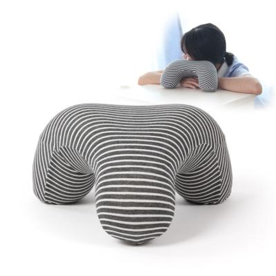 China Multifunctional Logo Neck Pillows Anti Snore Premium Ergonomic Nap Massage Travel Pillow Lumbar Office Magnetic Custom Chair For Car for sale