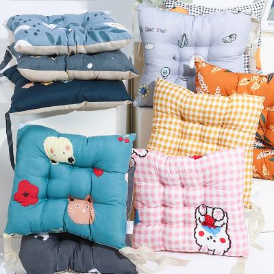 China Anti-Snore Square Cotton Chair Cushion Soft Thicken Seat Pads Cushion Pillow for Office, Home or Car Chair Sitting Cushion for sale