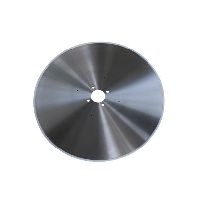 China Round Cutter 610mm Circular Knife Carbide Cloth Cutting Blades Paper Blade For Circular Knives Cardboard for sale